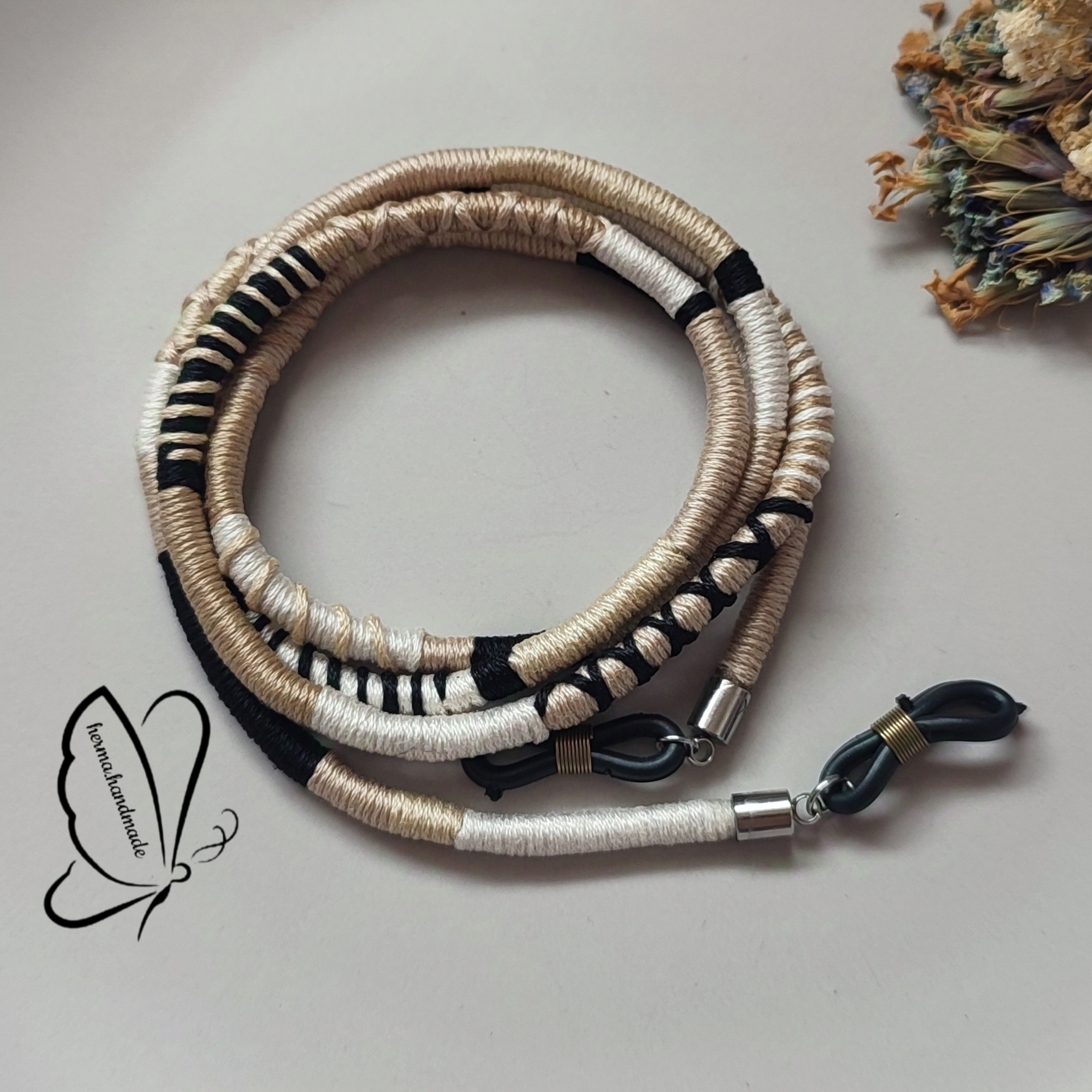 بند عینک هیپی موکا